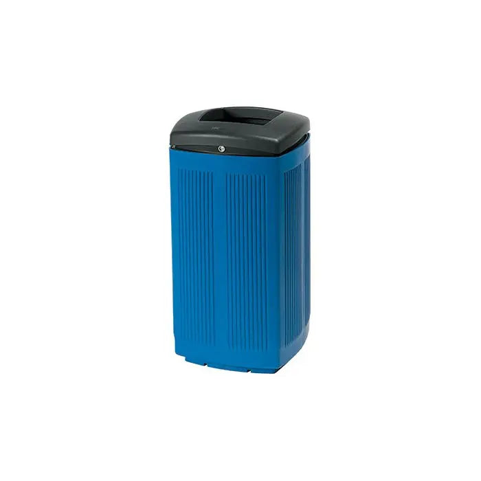 Promo corbeille Toscana 60 L en plastique recyclé - France Collectivités