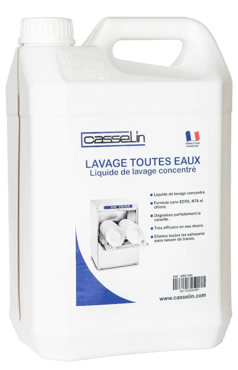 Liquide de lavage pour lave-vaisselle 5L france collectivités