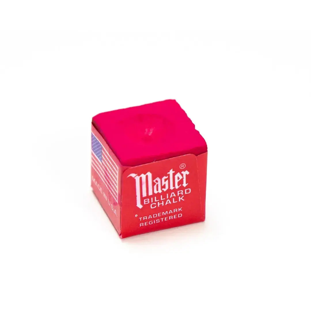 12 craies master couleur rouge pour queues de billard
