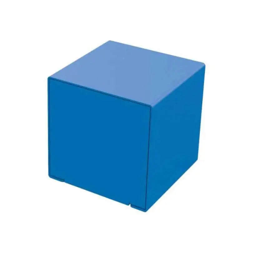 Cube acier Kub mobilier urbain en acier robuste avec finition colorée