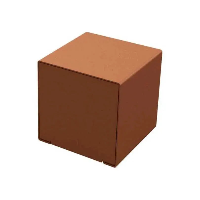 Cube acier Kub en acier peint pour assise ou élément décoratif urbain
