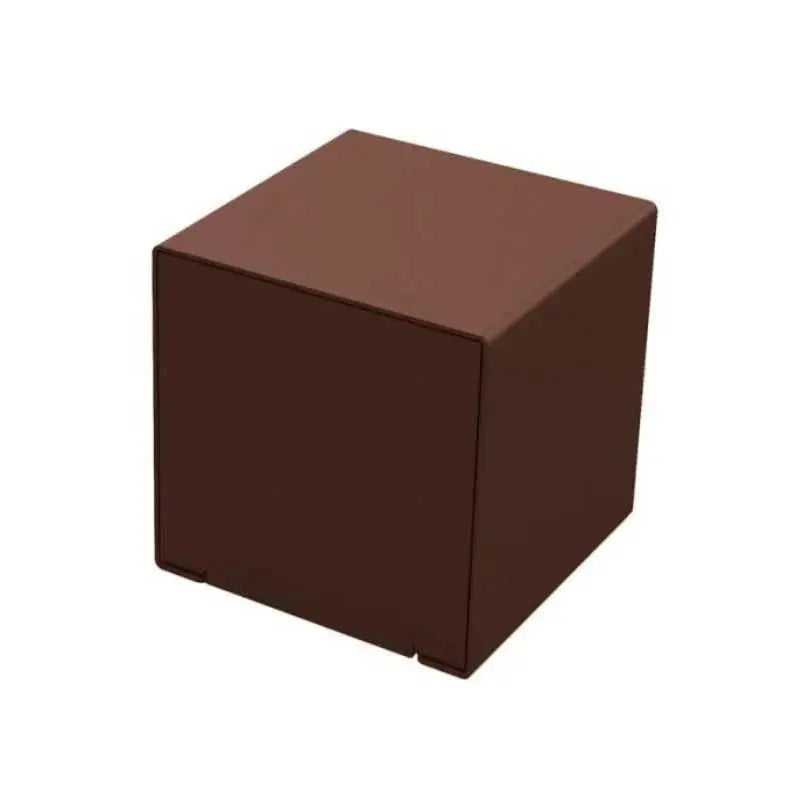 Cube acier Kub pour aménagement extérieur avec fixation par tiges d’ancrage