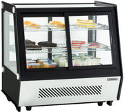 Vitrine réfrigérée à poser double portes 125L Casselin