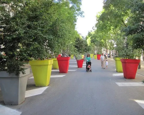 Bac carré design pour fleurissement et aménagement paysager