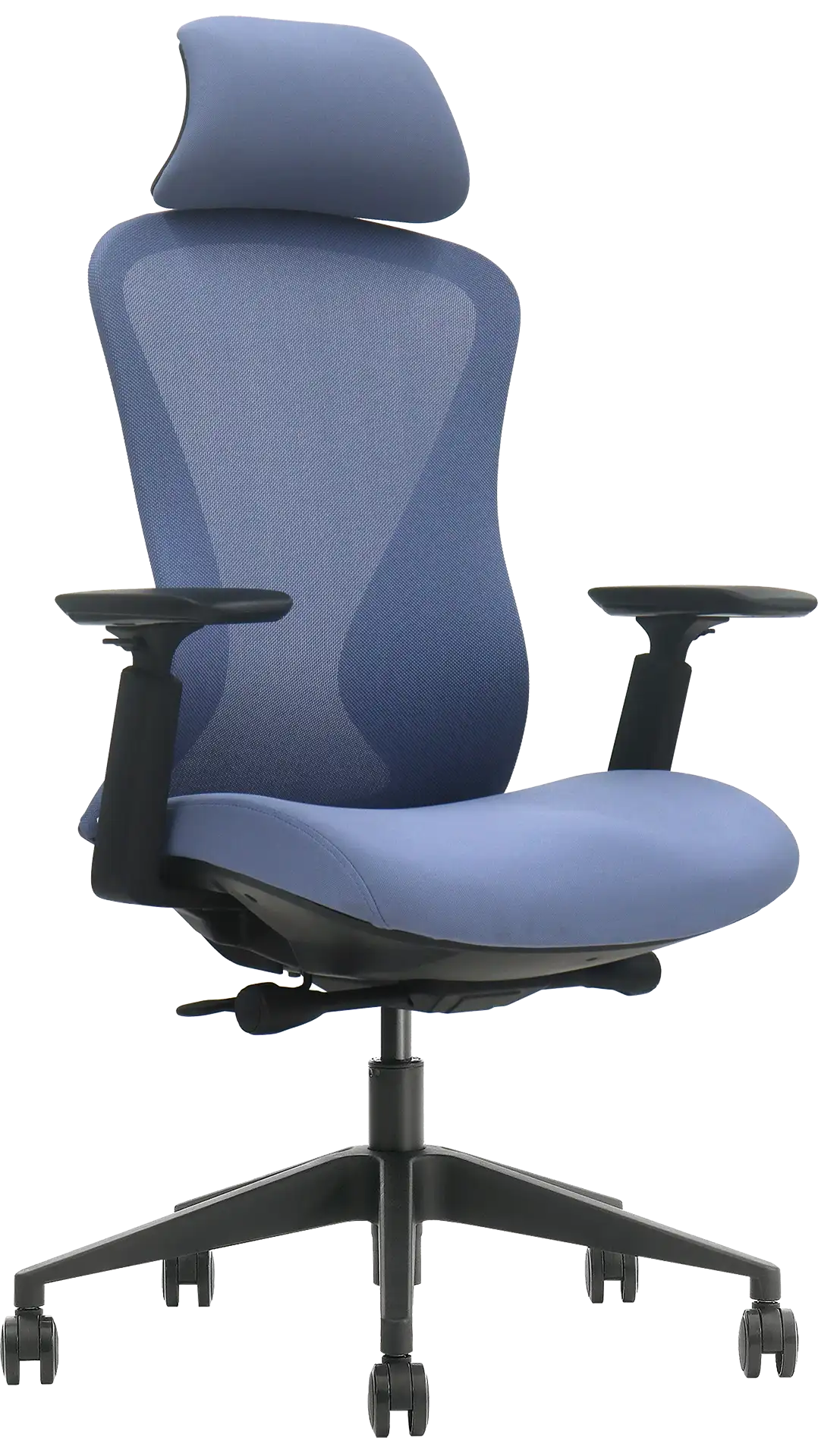 Fauteuil ergonomique unicolor avec mécanisme synchrone et translation d’assise
