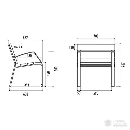 Fauteuil Modo-08 pin
