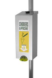 Distributeur de cendriers de poche - France Collectivités