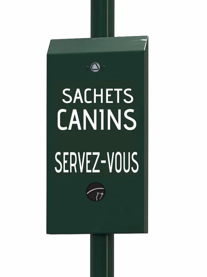 Distributeur de sacs pour chien liasse france collectivités