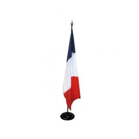 Pieds porte-drapeaux en bois pour drapeaux de mairie france collectivités