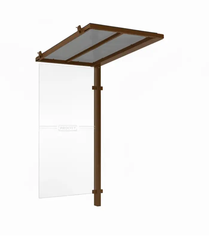 Extension par module intermédiaire pour abribus Conviviale® Procity