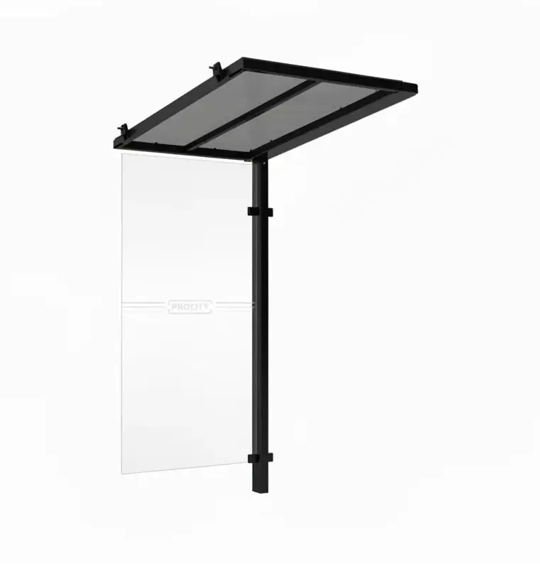 Extension par module intermédiaire pour abribus Conviviale® Procity