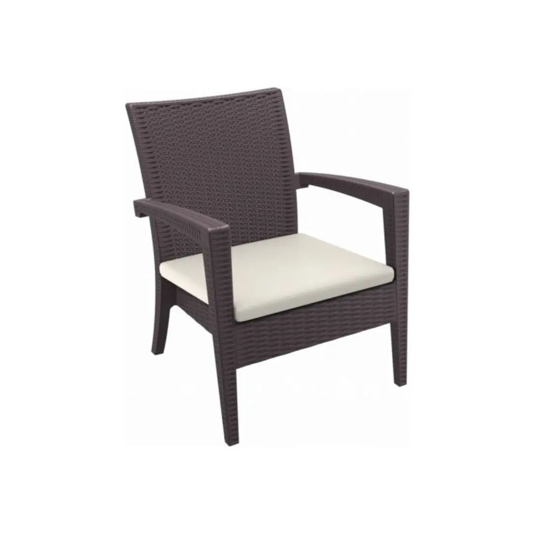 Fauteuil bas polypro Miami france collectivités