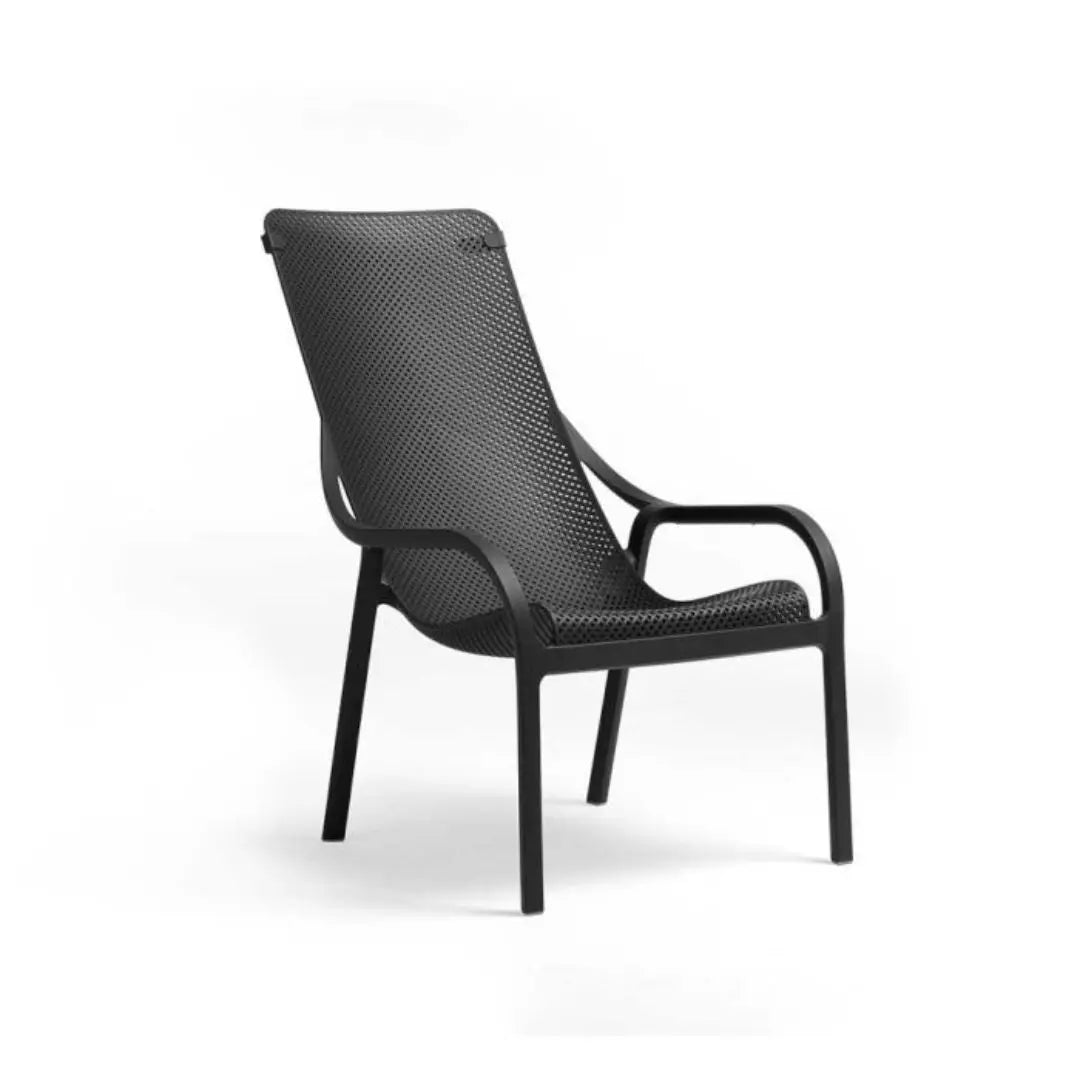 Fauteuil bas polypro Net lounge france collectivités