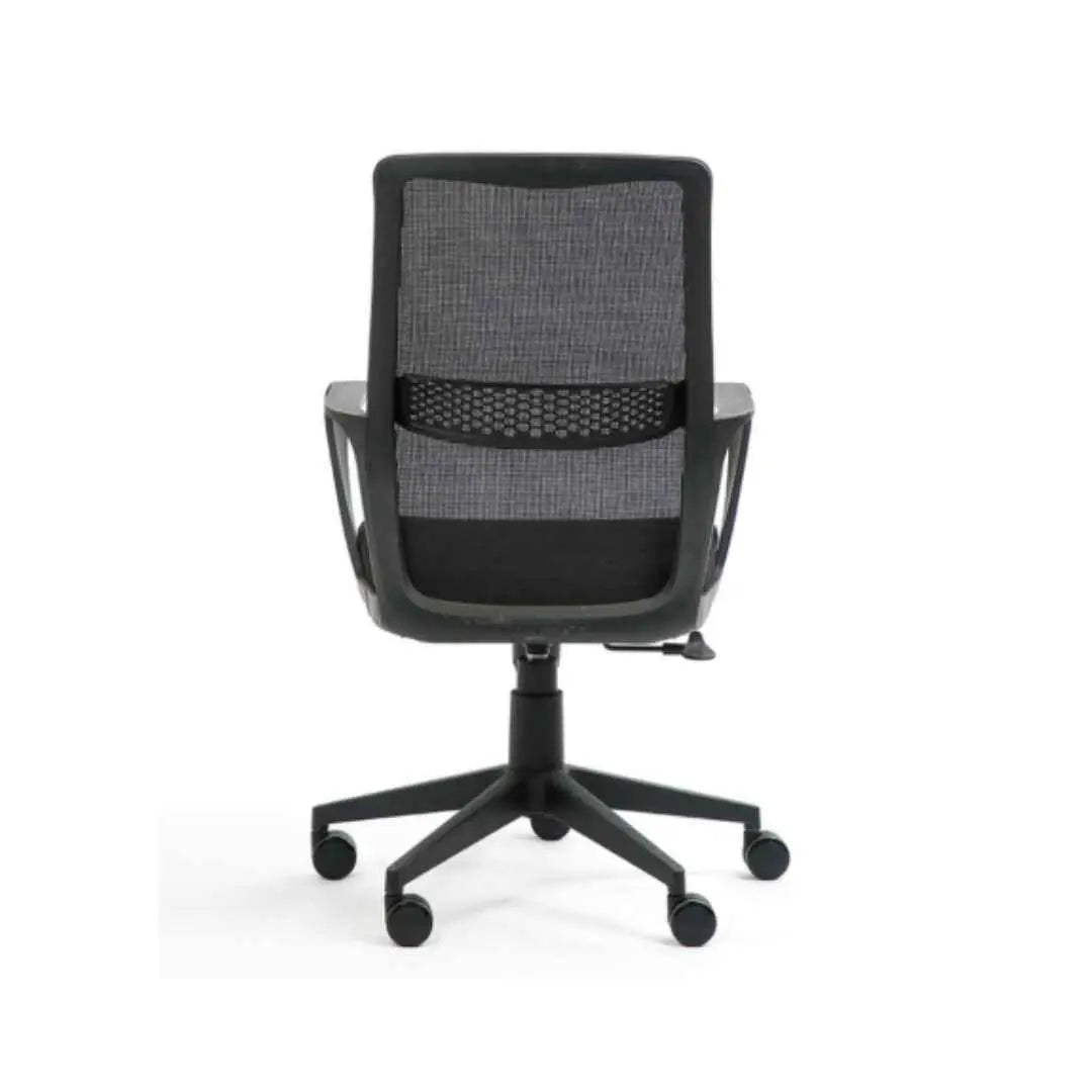 Fauteuil Zigy avec roulettes pour sol dur