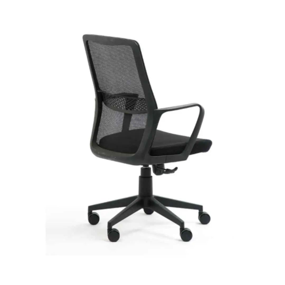 Chaise de bureau Zigy avec soutien lombaire réglable