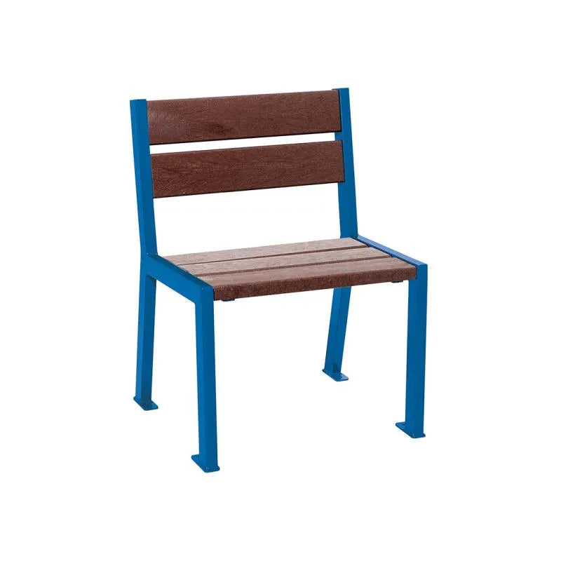 Fauteuil plastique recyclé Silaos 5 ou 6 lames