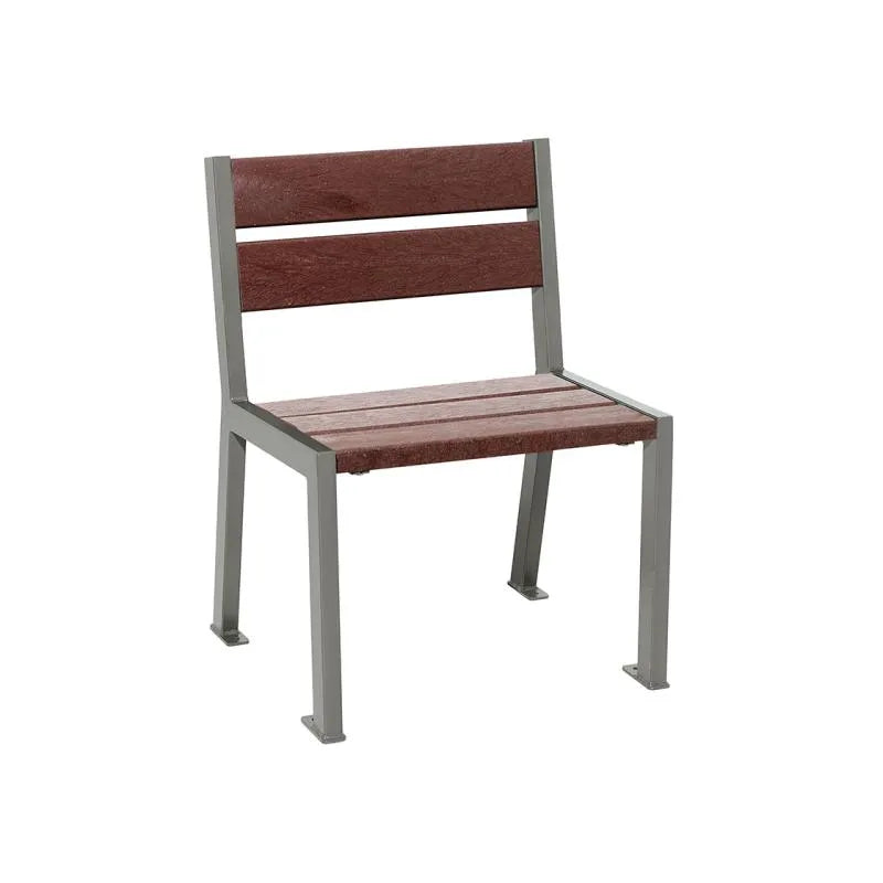 Fauteuil plastique recyclé Silaos 5 ou 6 lames