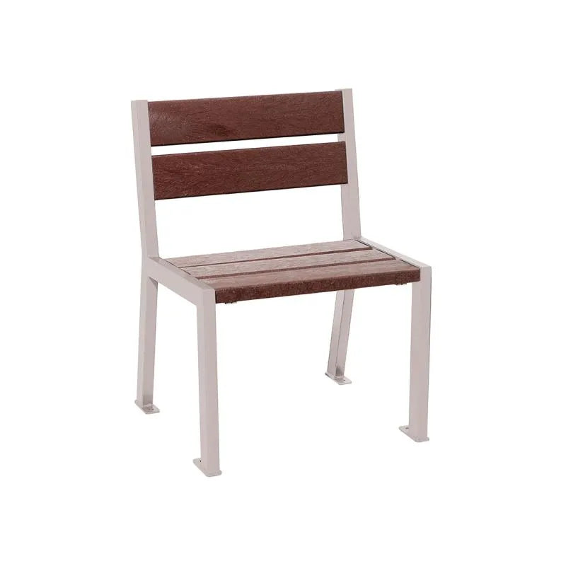 Fauteuil plastique recyclé Silaos 5 ou 6 lames