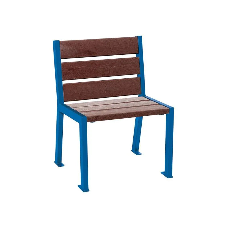 Fauteuil plastique recyclé Silaos 5 ou 6 lames