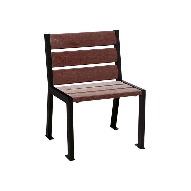 Fauteuil plastique recyclé Silaos 5 ou 6 lames