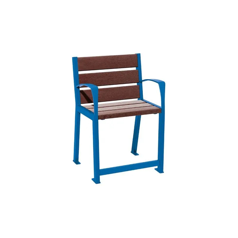 Fauteuil plastique recyclé Silaos® spécial sénior