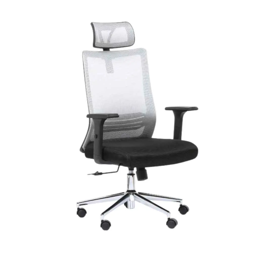 Fauteuil synchrone en maille et tissu TAOS