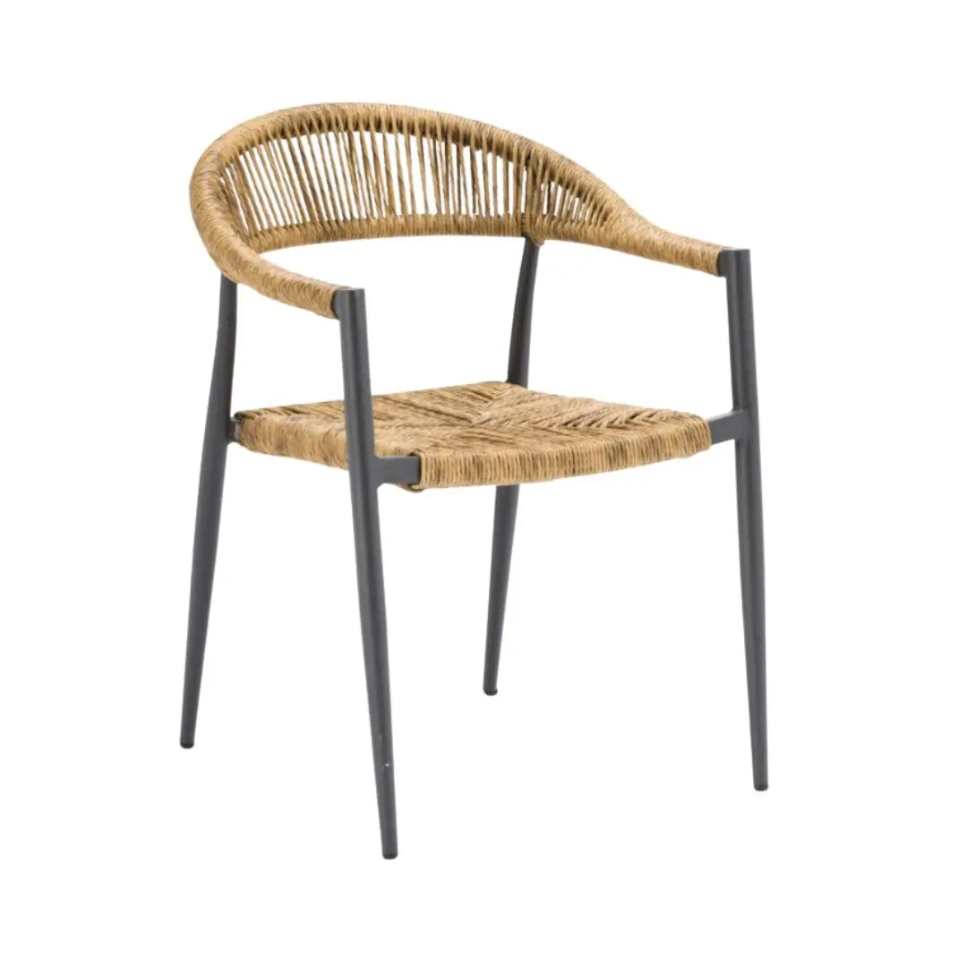 Fauteuil tressé Santana france collectivités