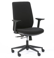 Fauteuil ergonomique Sherman avec mécanisme synchrone et accoudoirs 3D