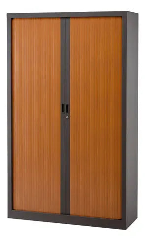 Armoire haute 1.98 X 1.20 m rideaux bois france collectivités
