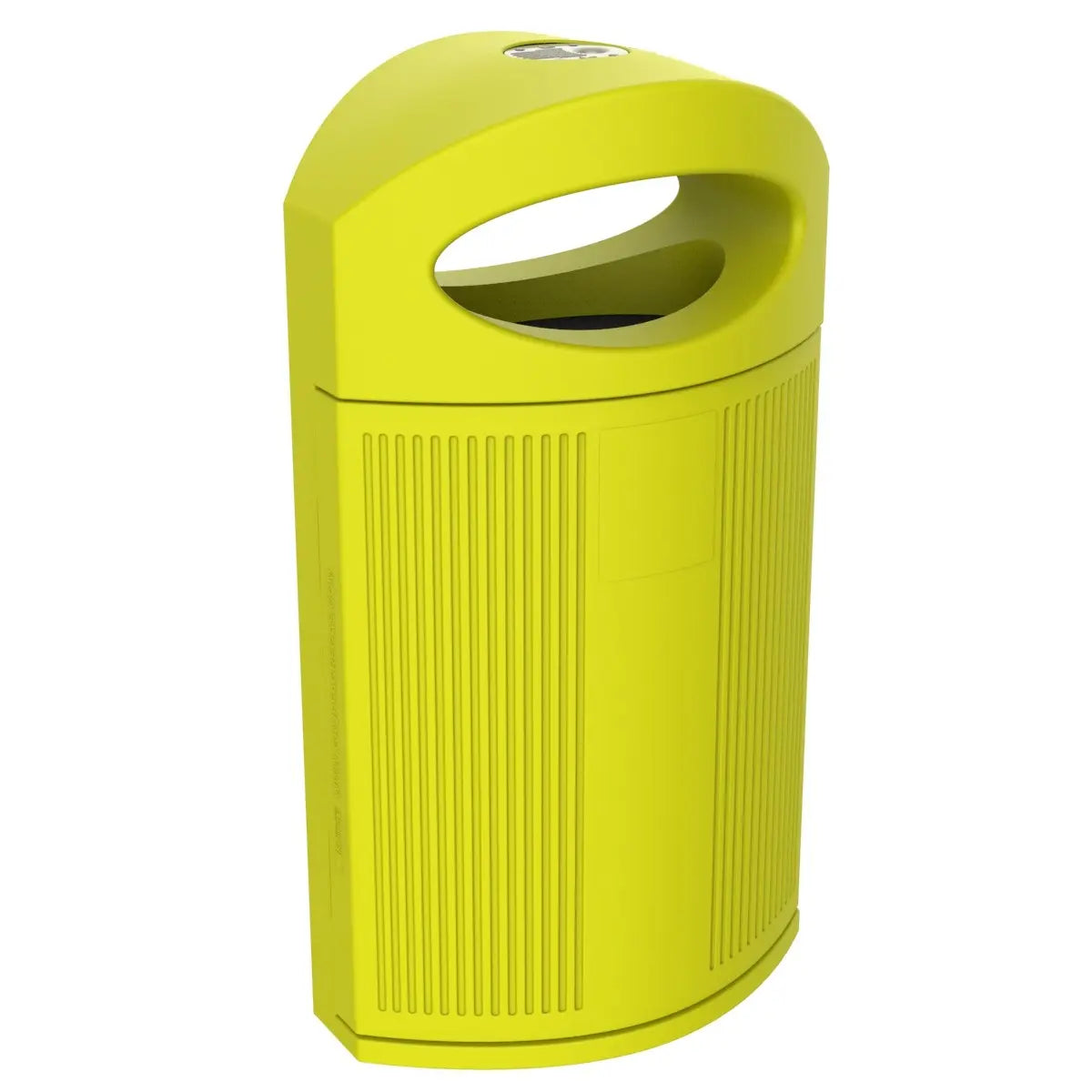 Corbeille Ibiza 80 litres coloris vert acide