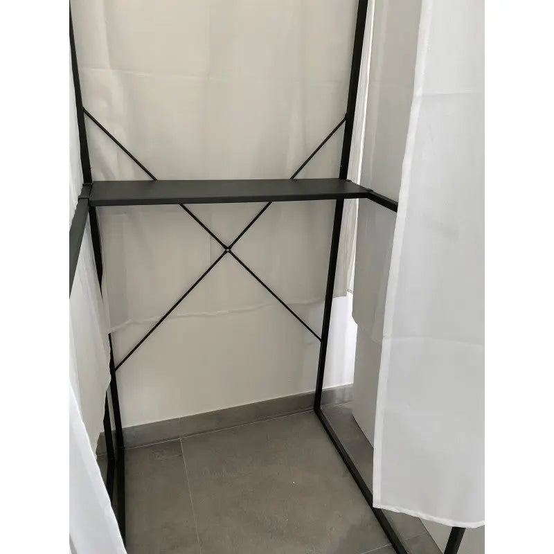Isoloir de vote avec rideau ignifugé, standard (800mm) et PMR (1300mm) france collectivités