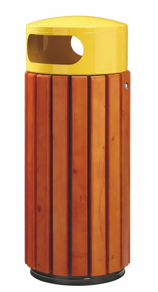 Corbeille bois basic Zeno 40 ou 60 litres
