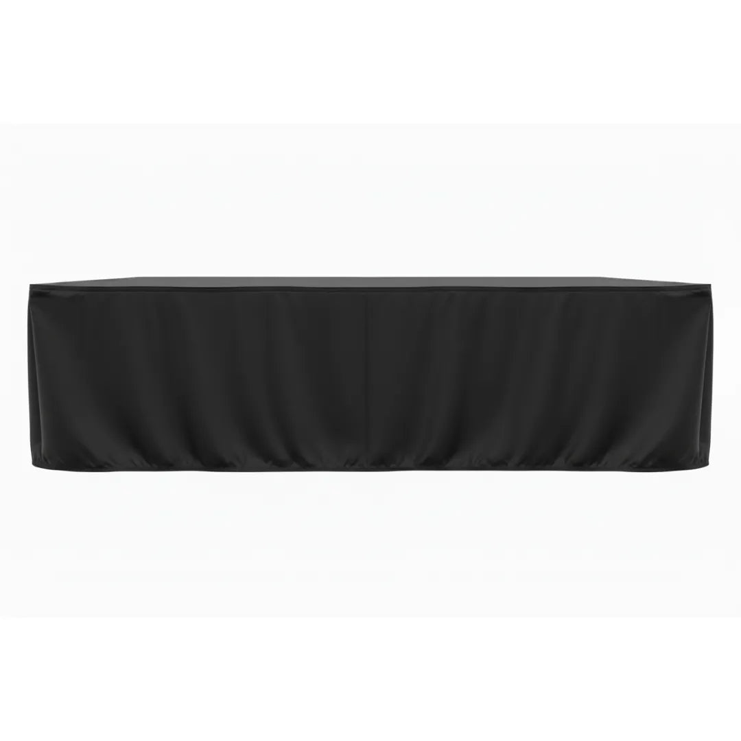 Jupe de podium en tissu polyester DECOTEX avec ourlets sur le pourtour - jupe noire