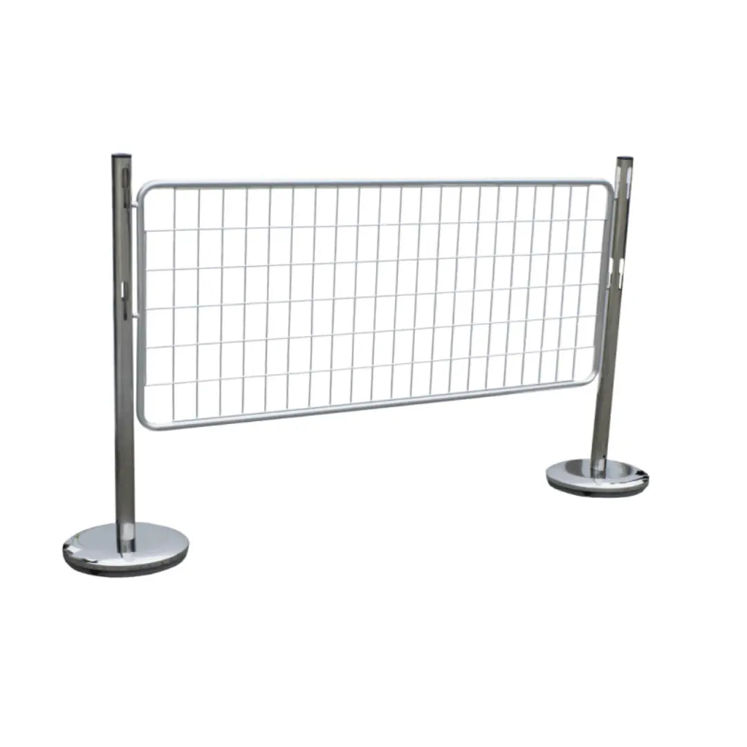 Kit grille pose libre - poteaux acier avec grille france collectivités