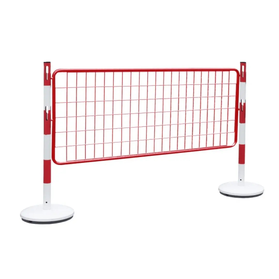 Kit grille pose libre - poteaux acier avec grille france collectivités