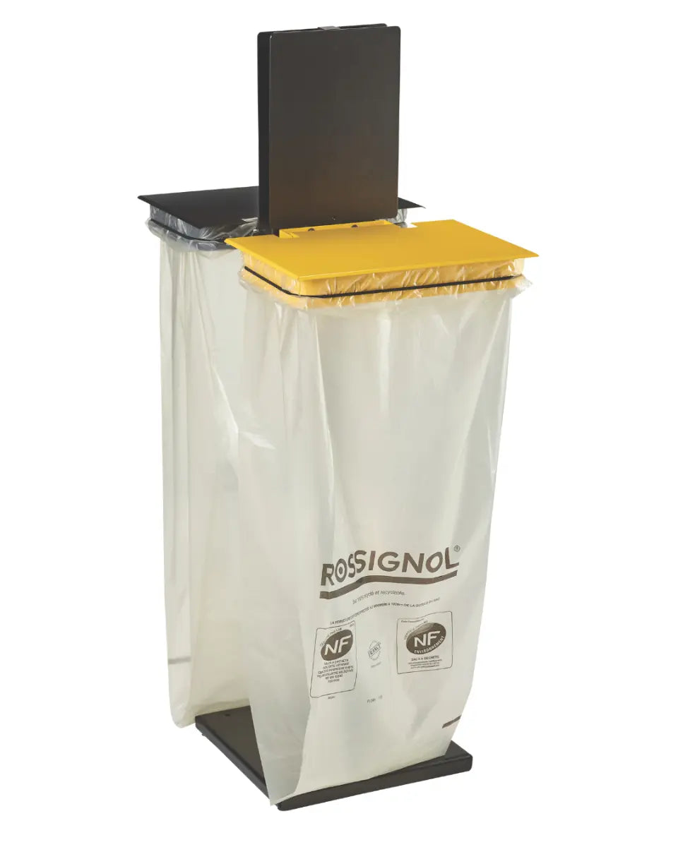 Kit sur socle support sac 2X110L ROLLEC Rossignol