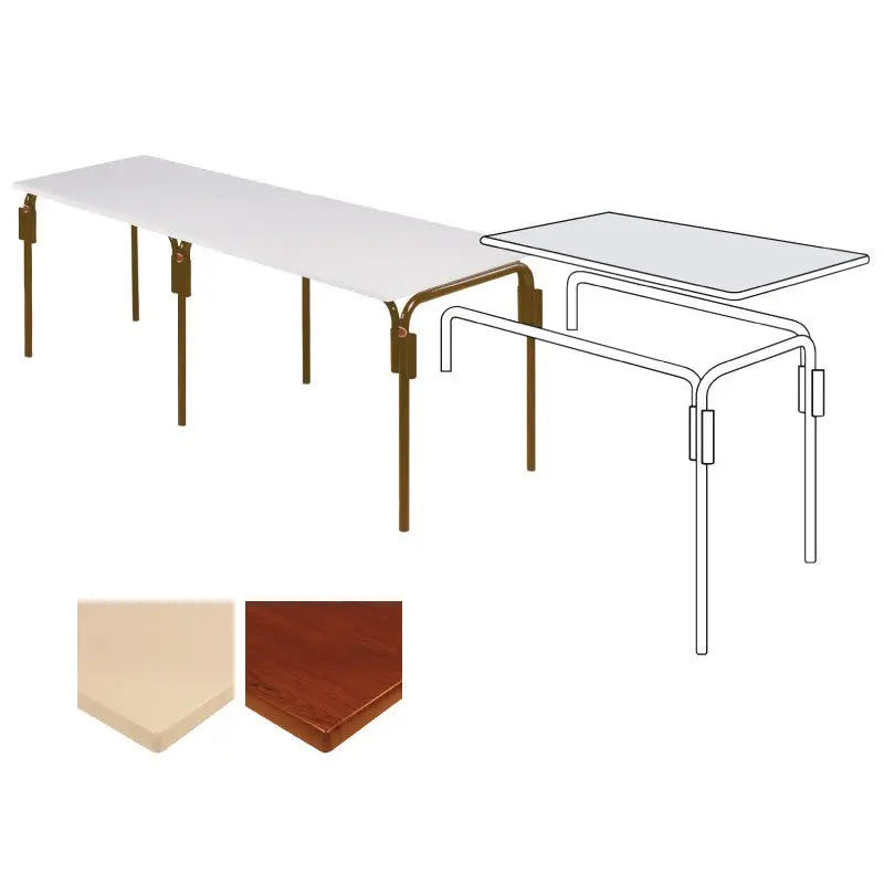 Mairietable rectangle 120 x 80 cm - France Collectivités