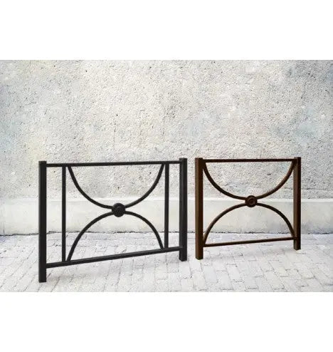 Barrière Mansart robuste avec pose à sceller de série pour voirie et aménagement urbain