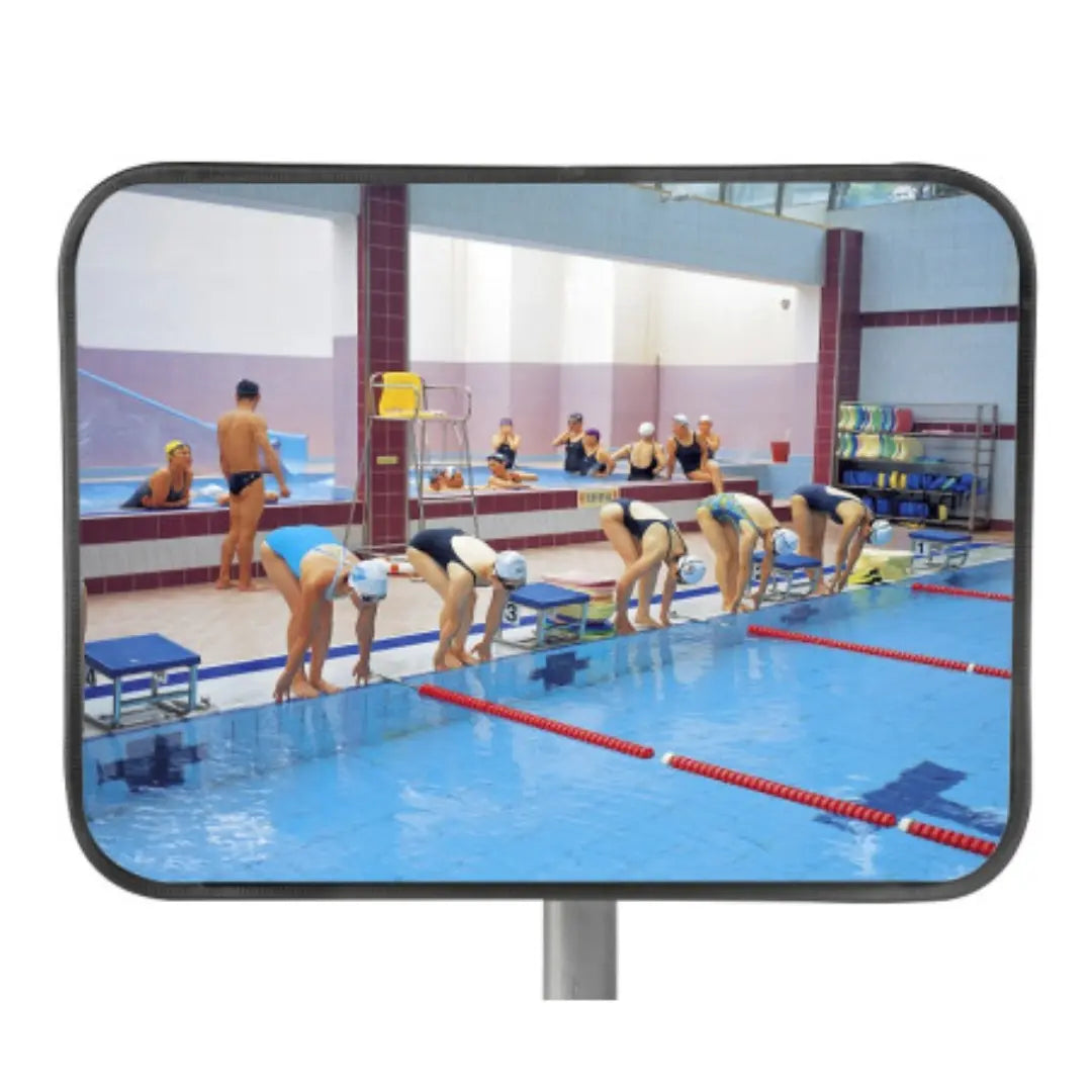 Miroir de surveillance aquatique en INOX - France Collectivités