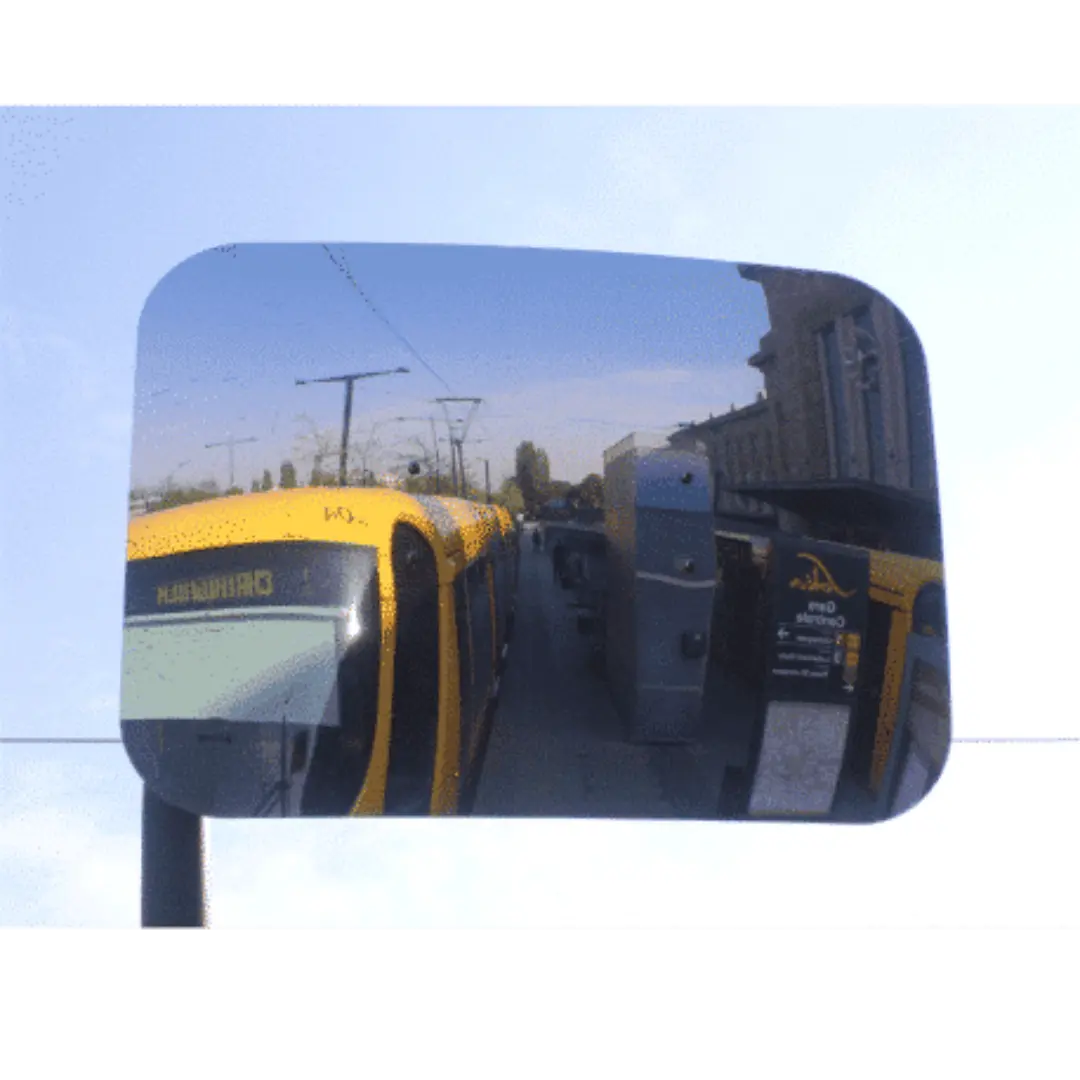 Miroir de trafic pour tramway TRAMIR® - France Collectivités