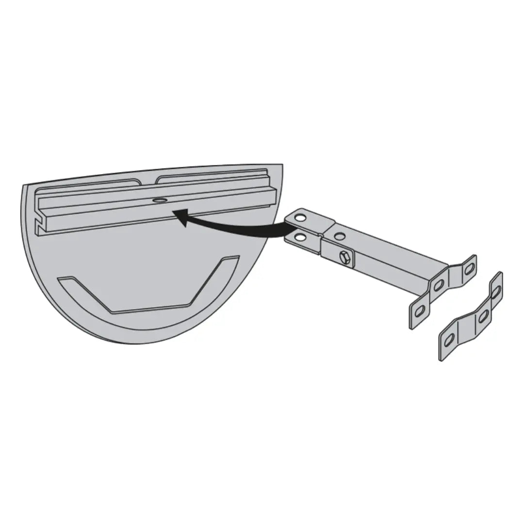 Miroir Grand Angle avec casquette pour industries - France Collectivités