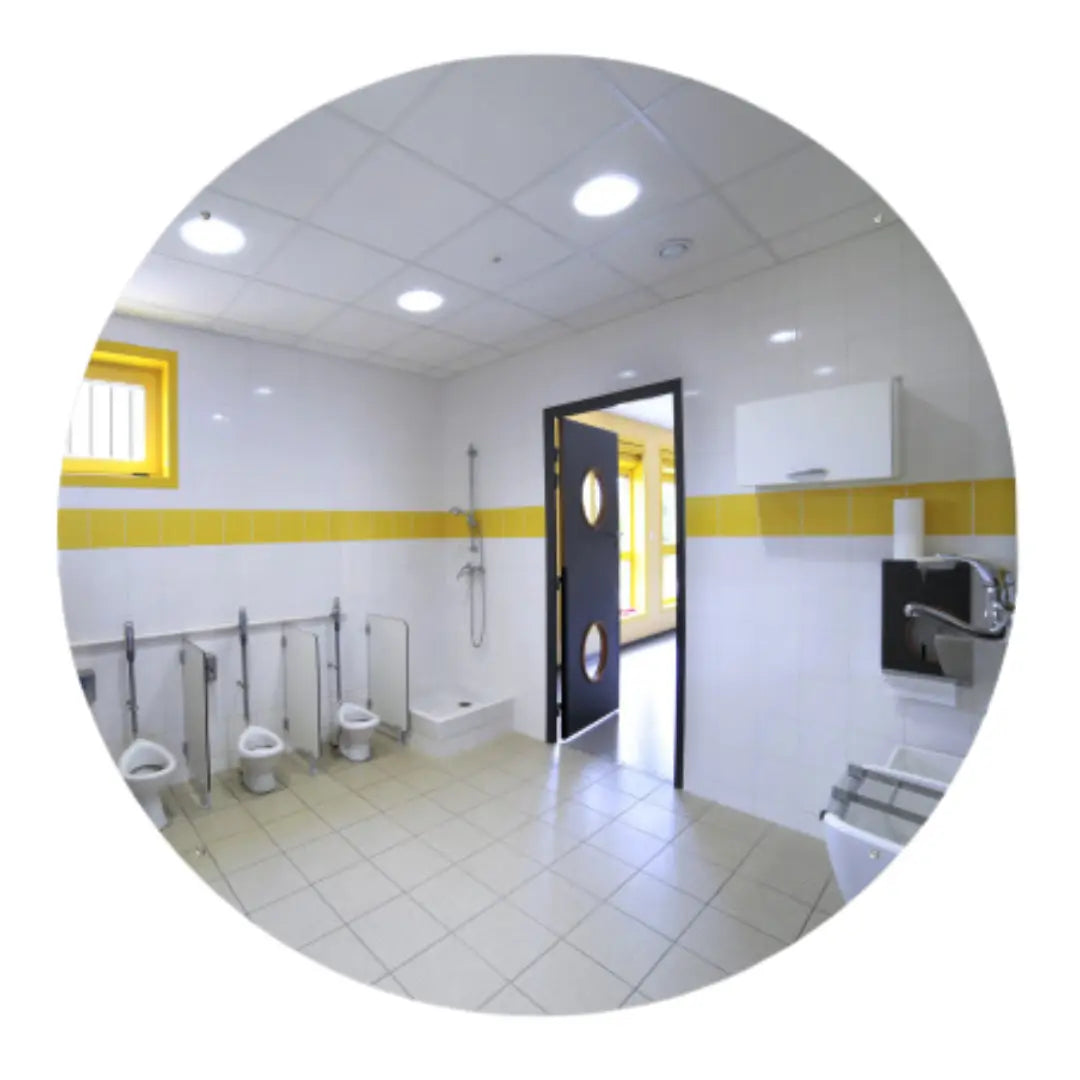 Miroirs sanitaires incassables bords nets - France Collectivités