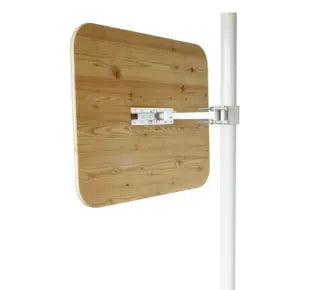 Miroir de circulation routière INOX POLI - Gamme Jura en bois - France Collectivités