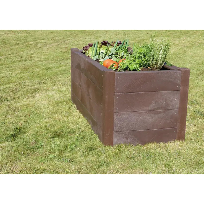 Potager surélevé en plastique recyclé TERRA