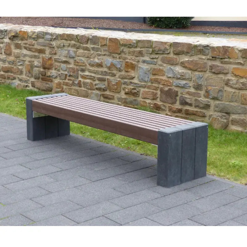 Banquette en plastique recyclé High Line