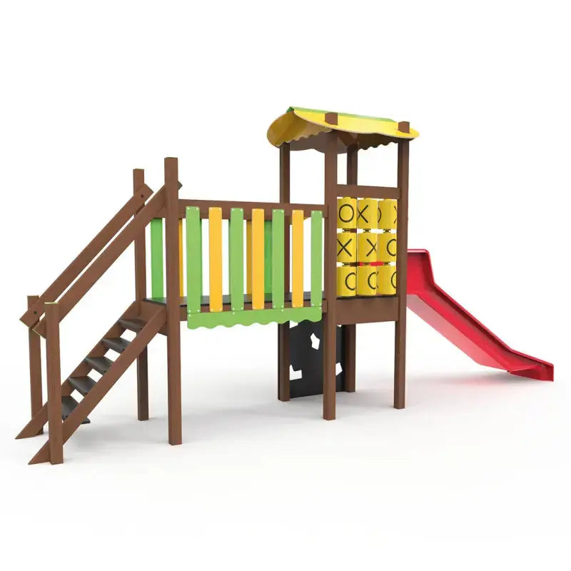 Structure de jeux pour enfants Bouton d'or pour Bambin pour enfants de 2 à 7 ans, en alu