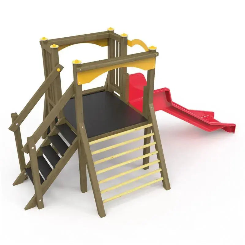 Structure de jeux pour enfants Escatour en bois 