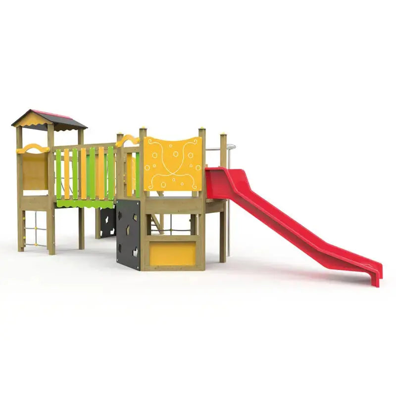 Structure de jeux pour enfants JA09 en bois