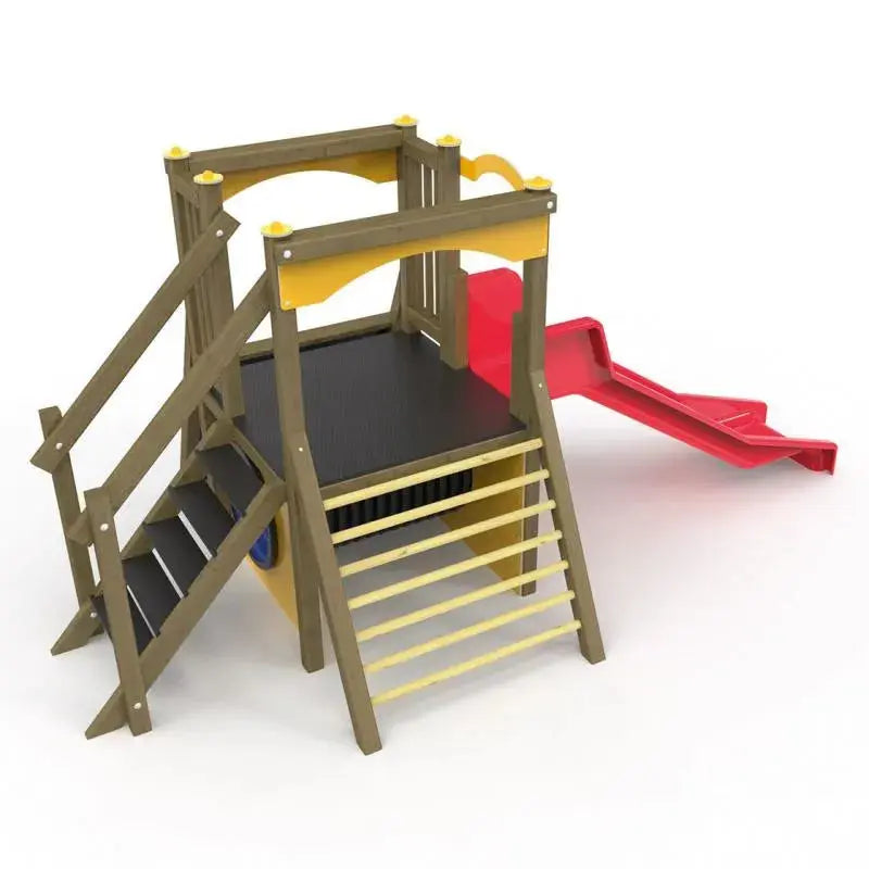 Structure de jeux pour enfants pitchounette en bois Ligne Park