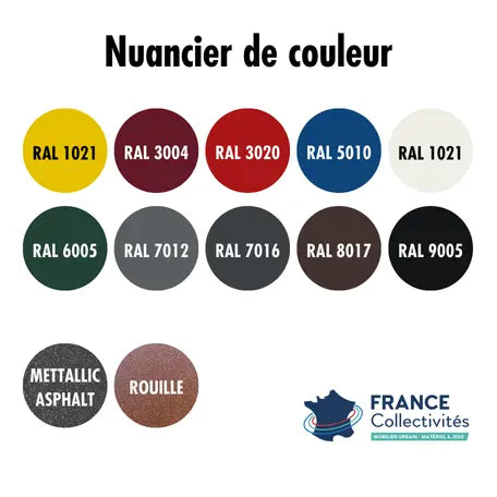 Arceau à vélo en inox - Noréa - France Collectivités